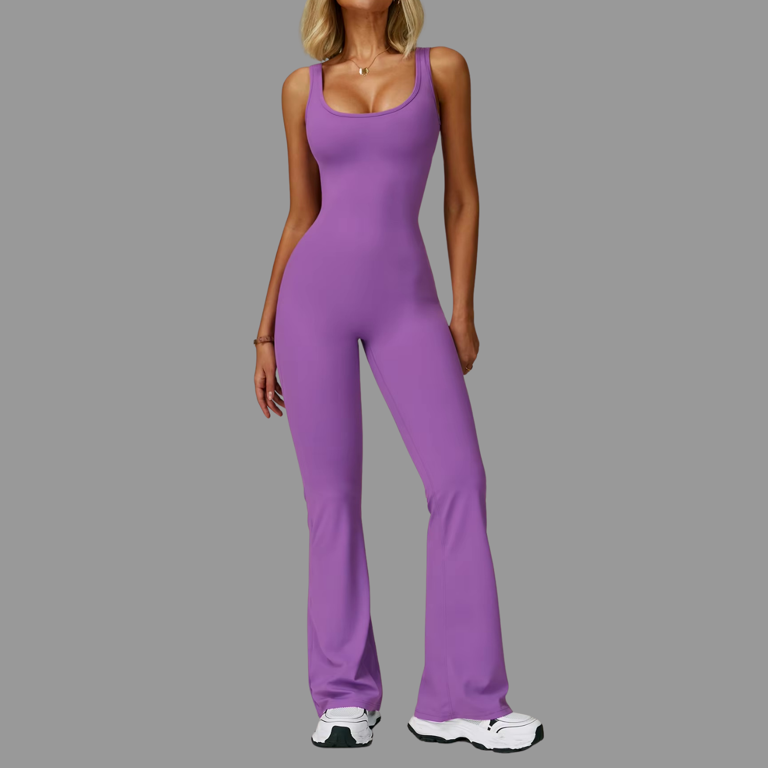 Combinaison en Nylon Violet PILATIV