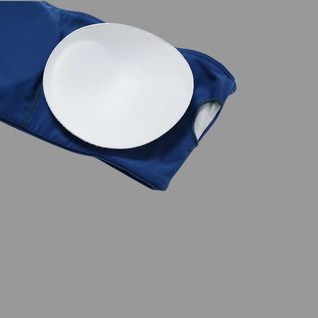 Bandeau type Brassière de sport Noir PILATIV