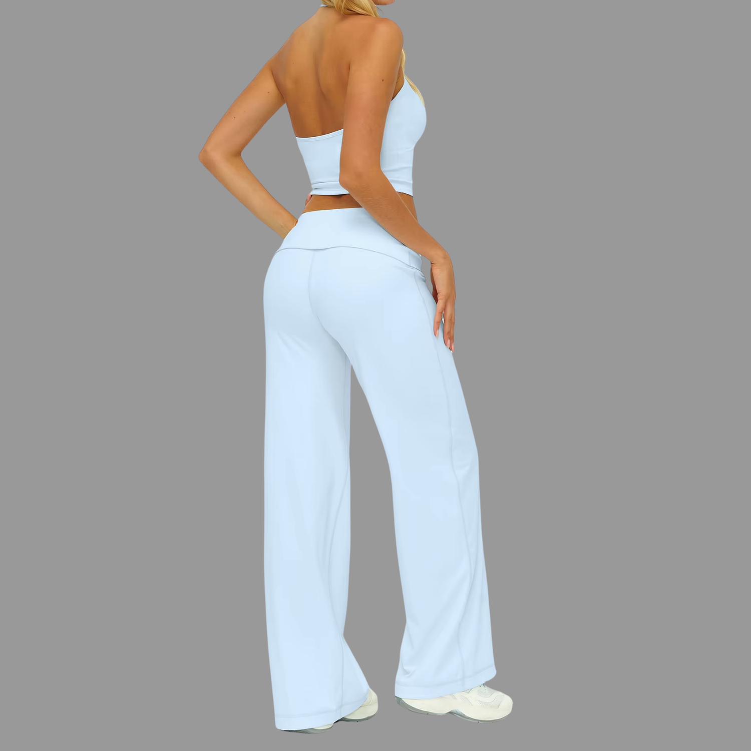 Pantalon de sport Bleu PILATIV