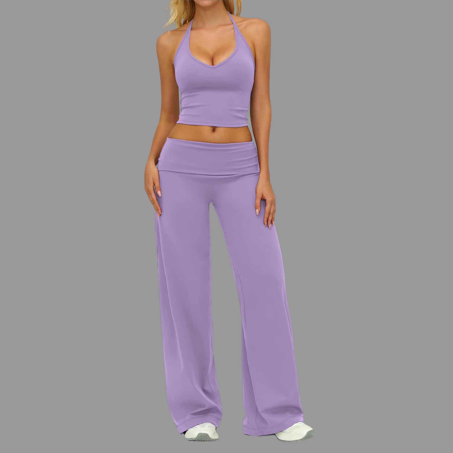 Pantalon de sport Mauve PILATIV