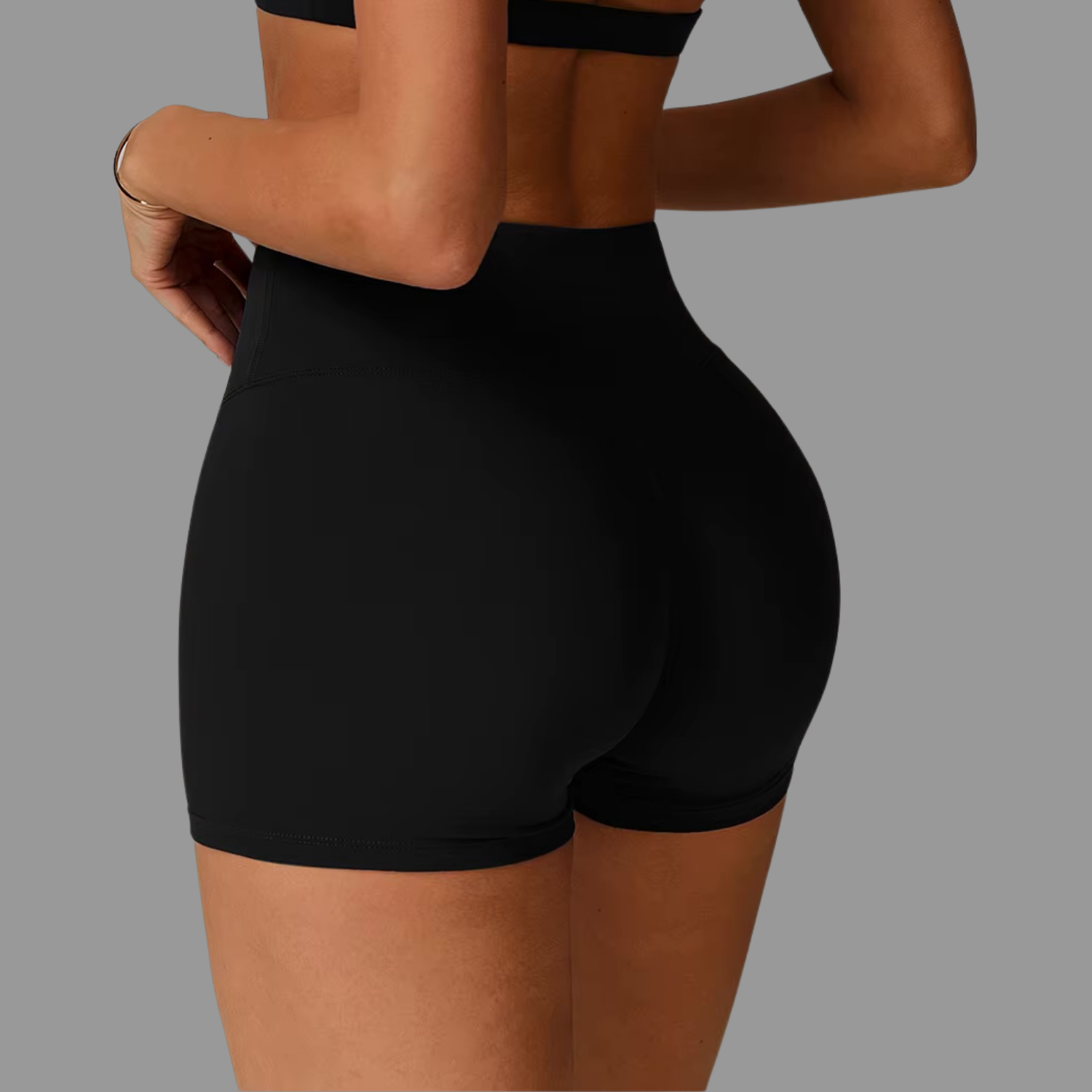 Short de sport Noir PILATIV