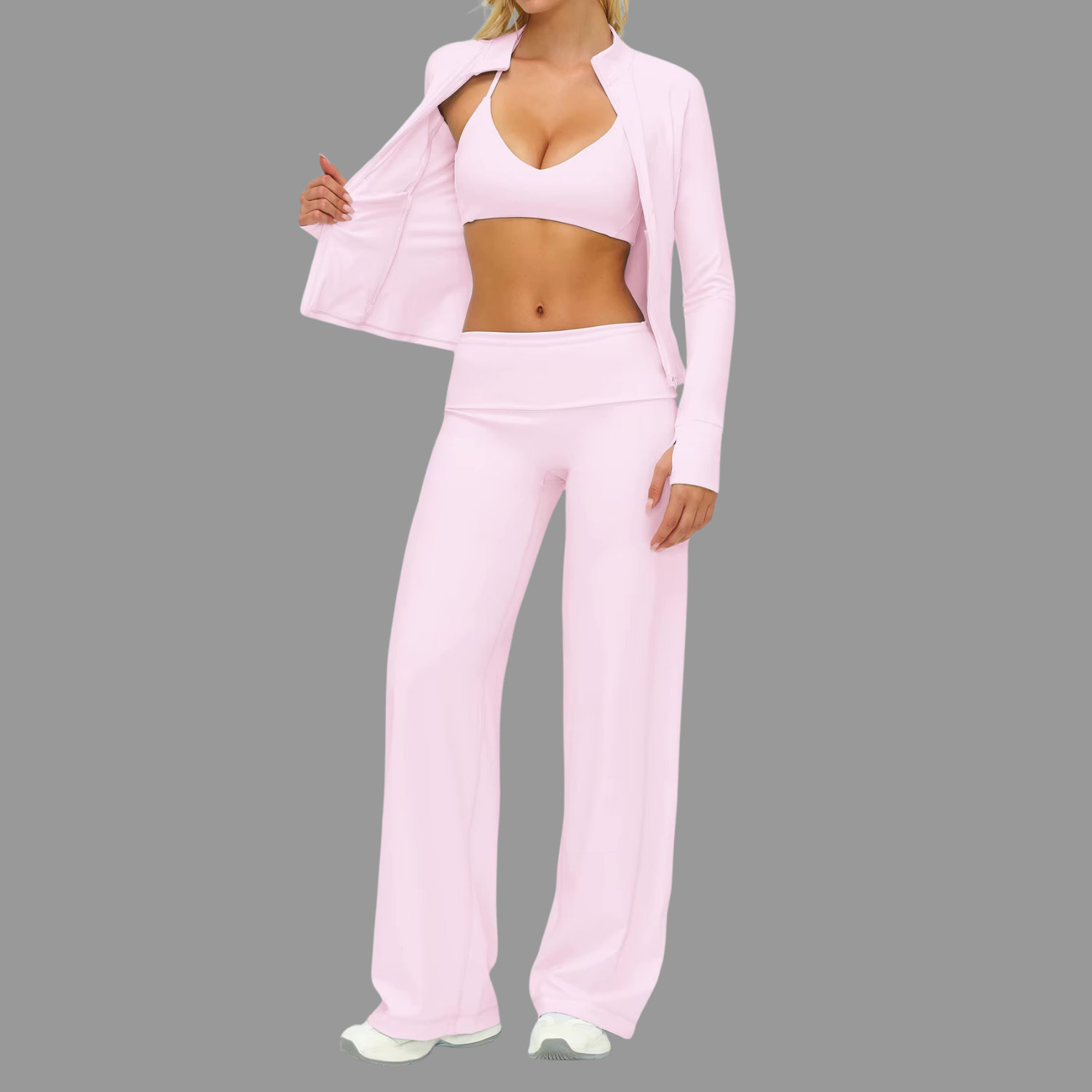 Ensemble de survêtement Rose PILATIV