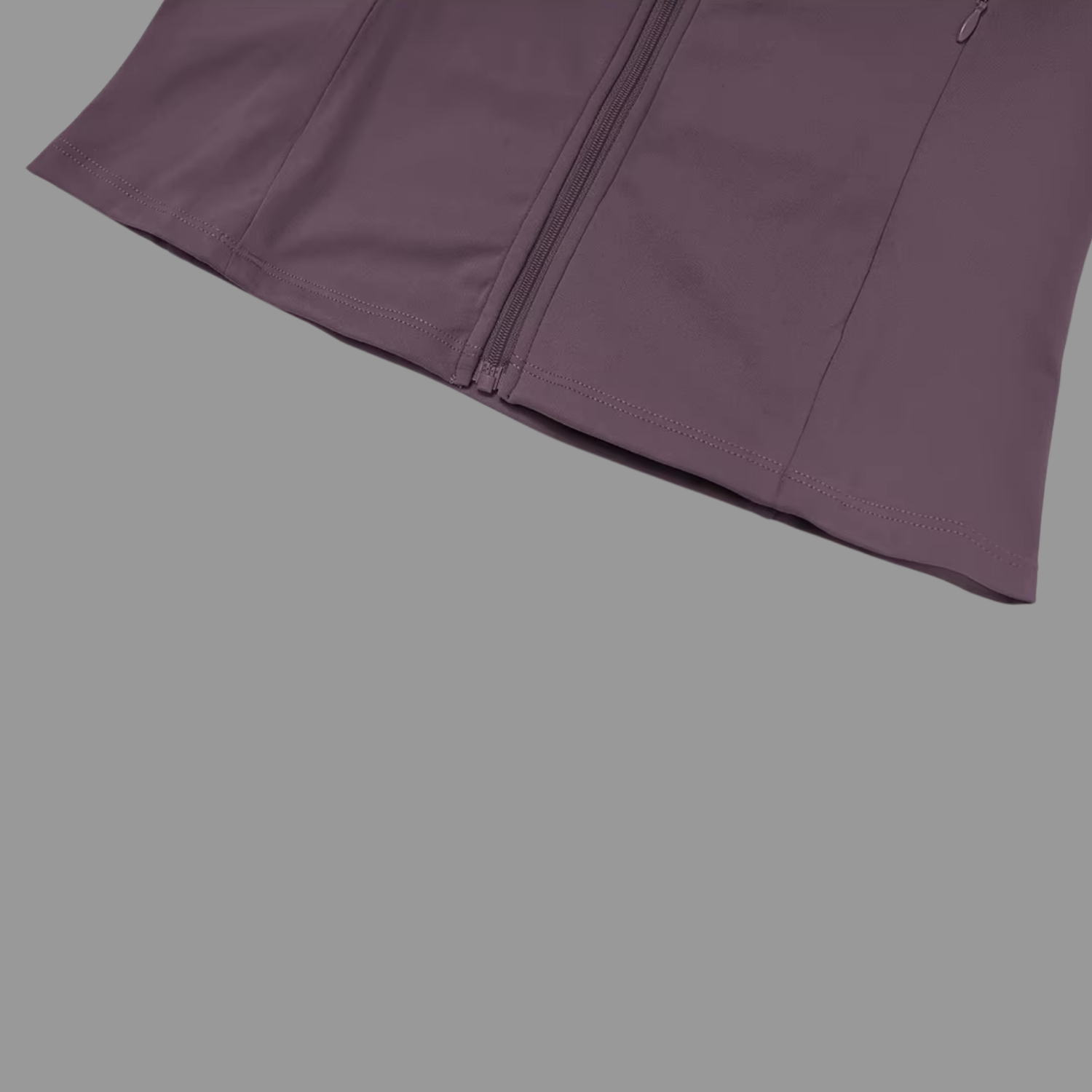 Veste de sport à col zappé Violet PILATIV