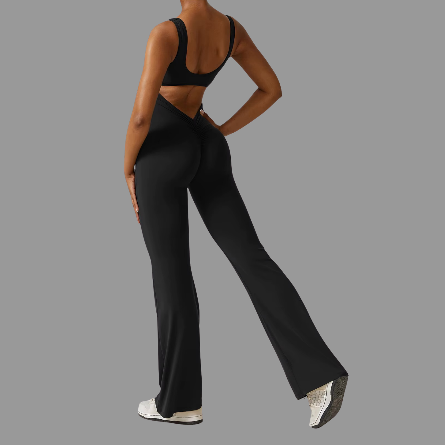 Combinaison en Nylon Noir PILATIV