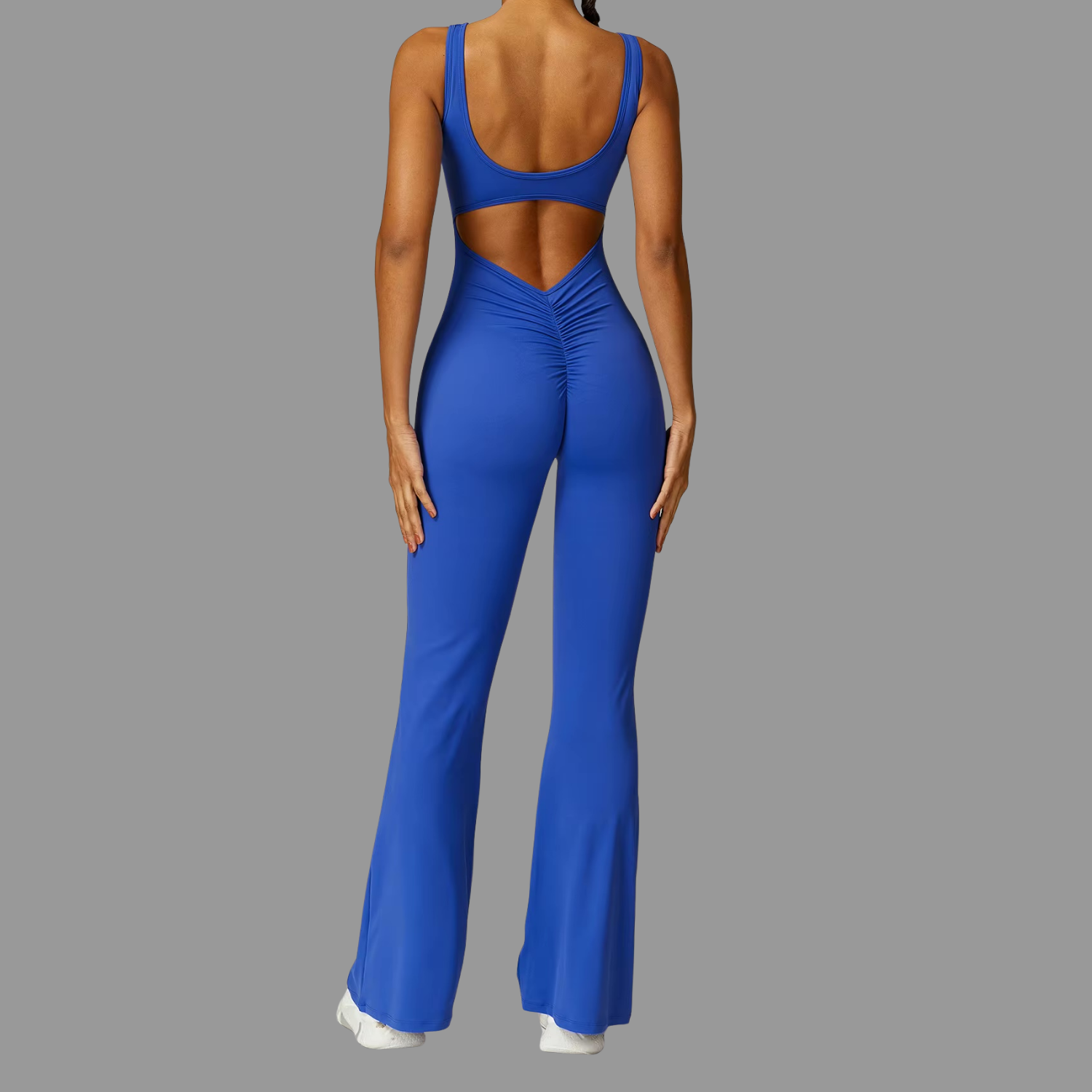 Combinaison en Nylon Bleu PILATIV
