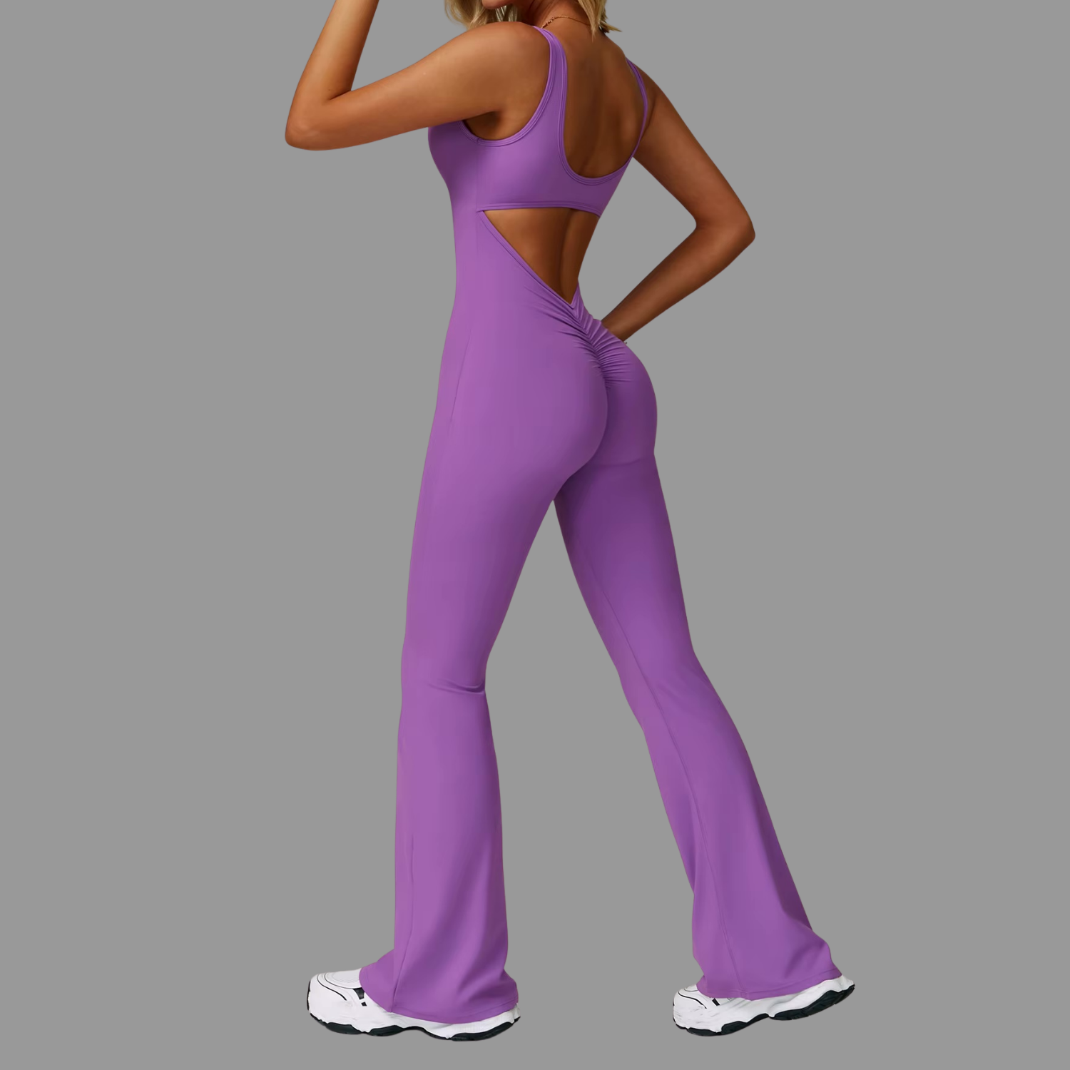 Combinaison en Nylon Violet PILATIV