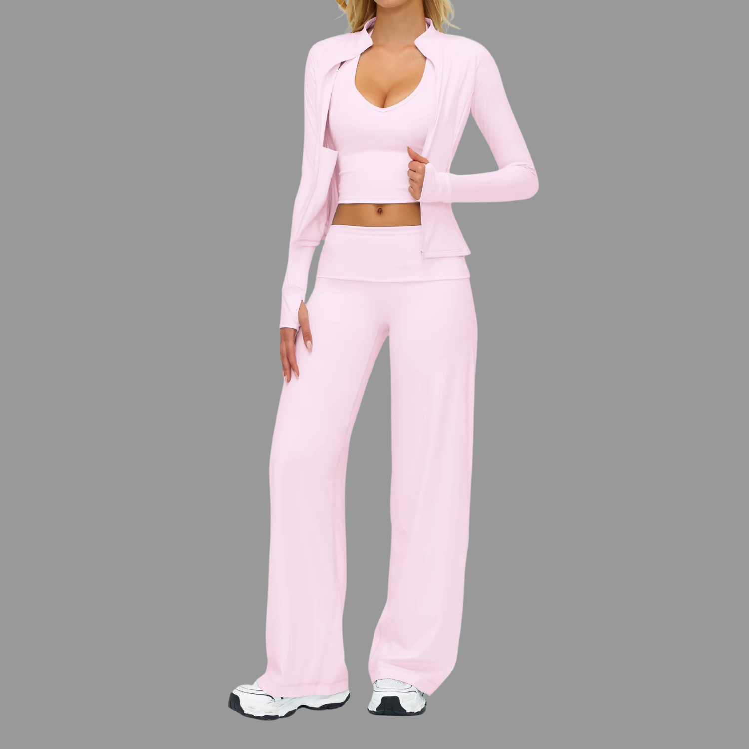 Ensemble de survêtement Rose PILATIV