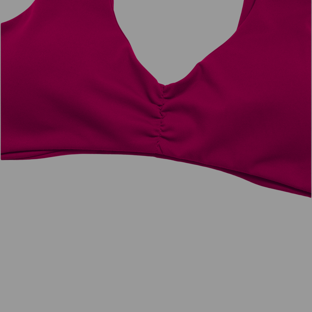 Ensemble de sport rouge 2 pièces PILATIV
