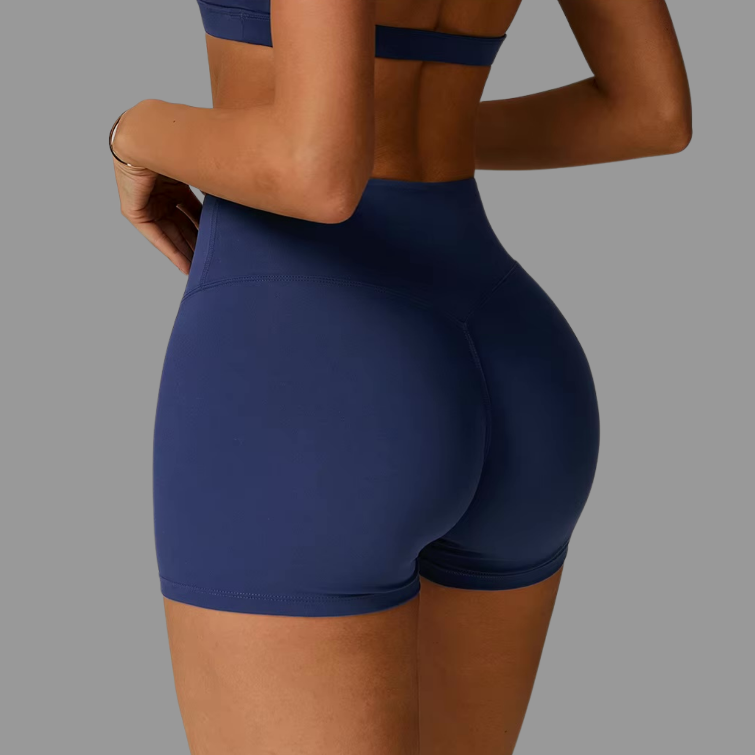 Short de sport Bleu PILATIV