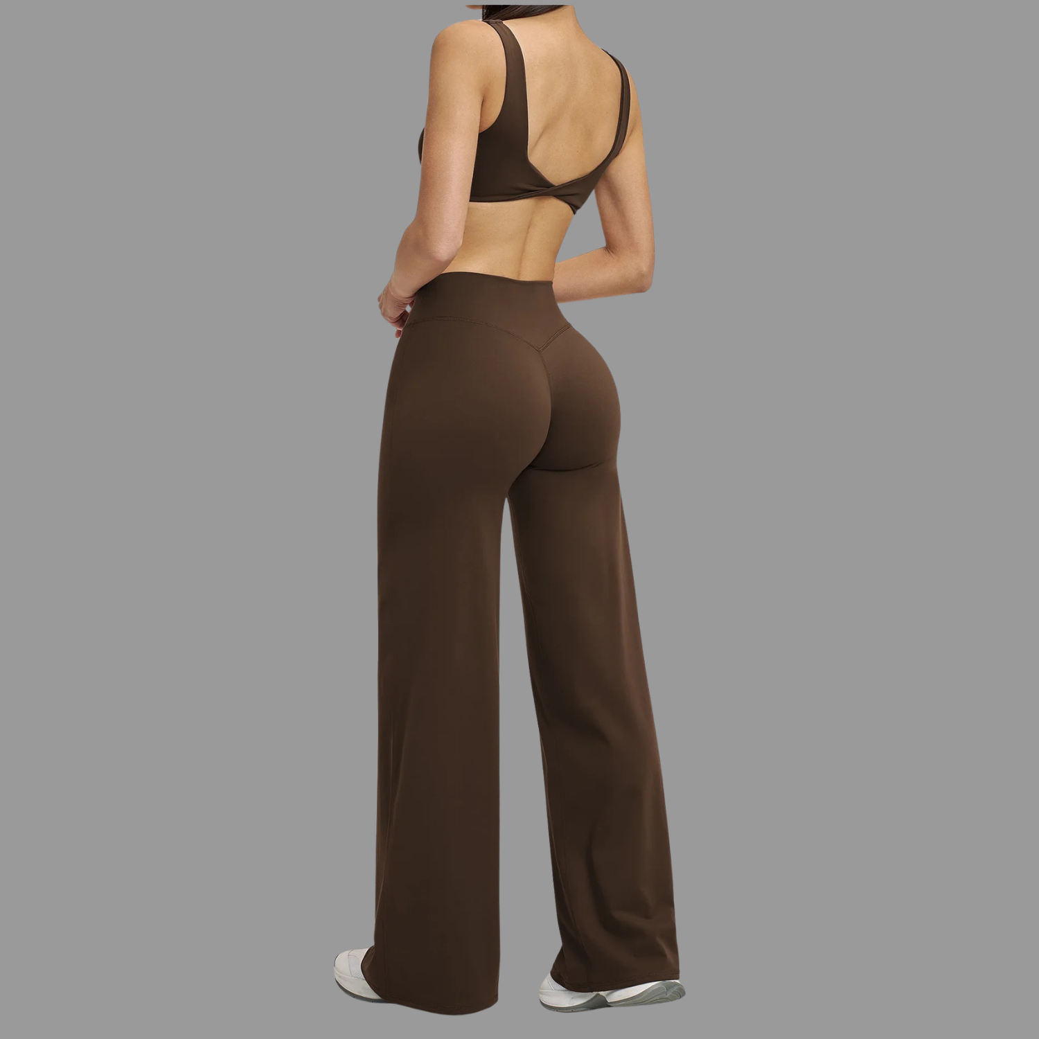 Ensemble de sport Marron 2 pièces PILATIV