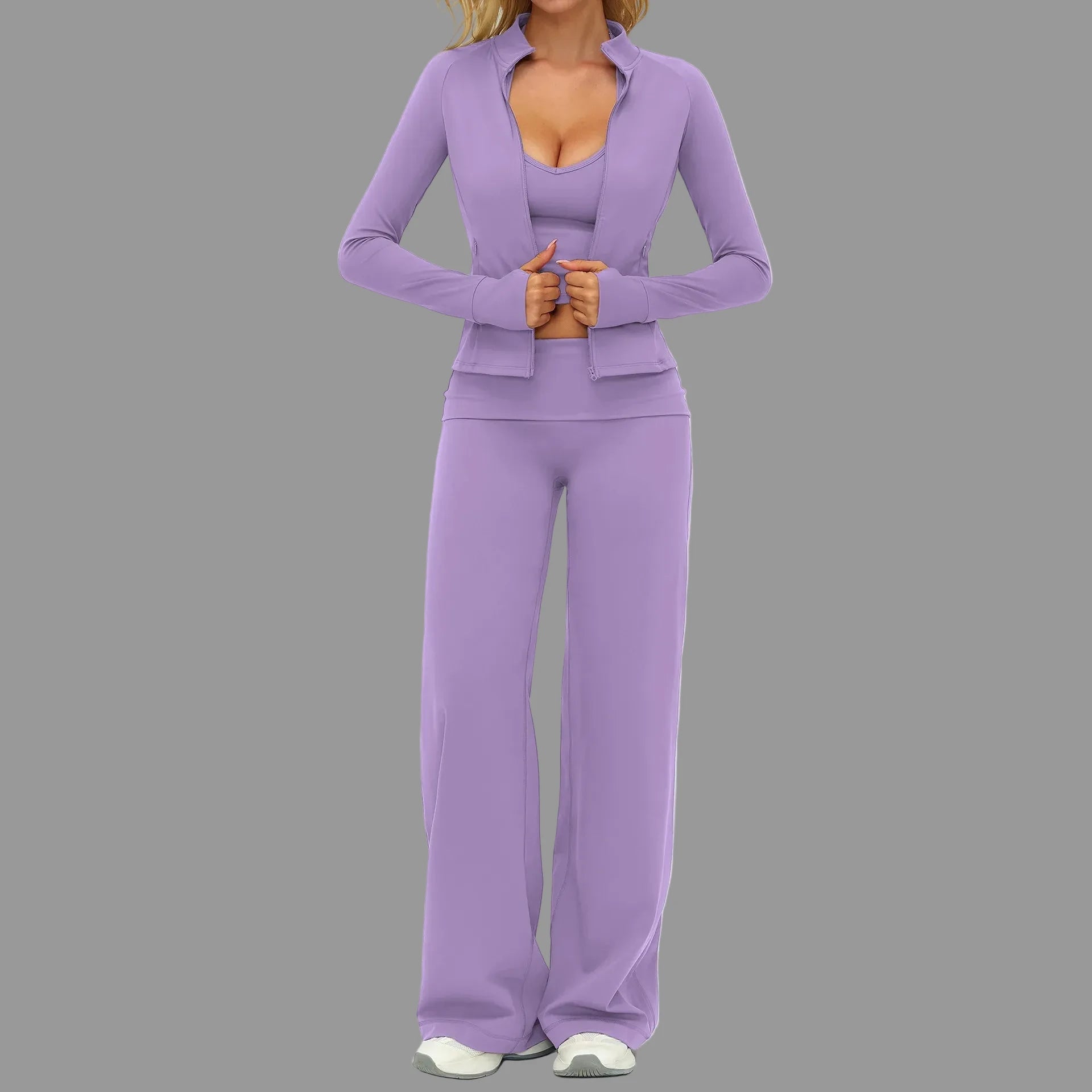 Ensemble de survêtement Violet Lilas PILATIV