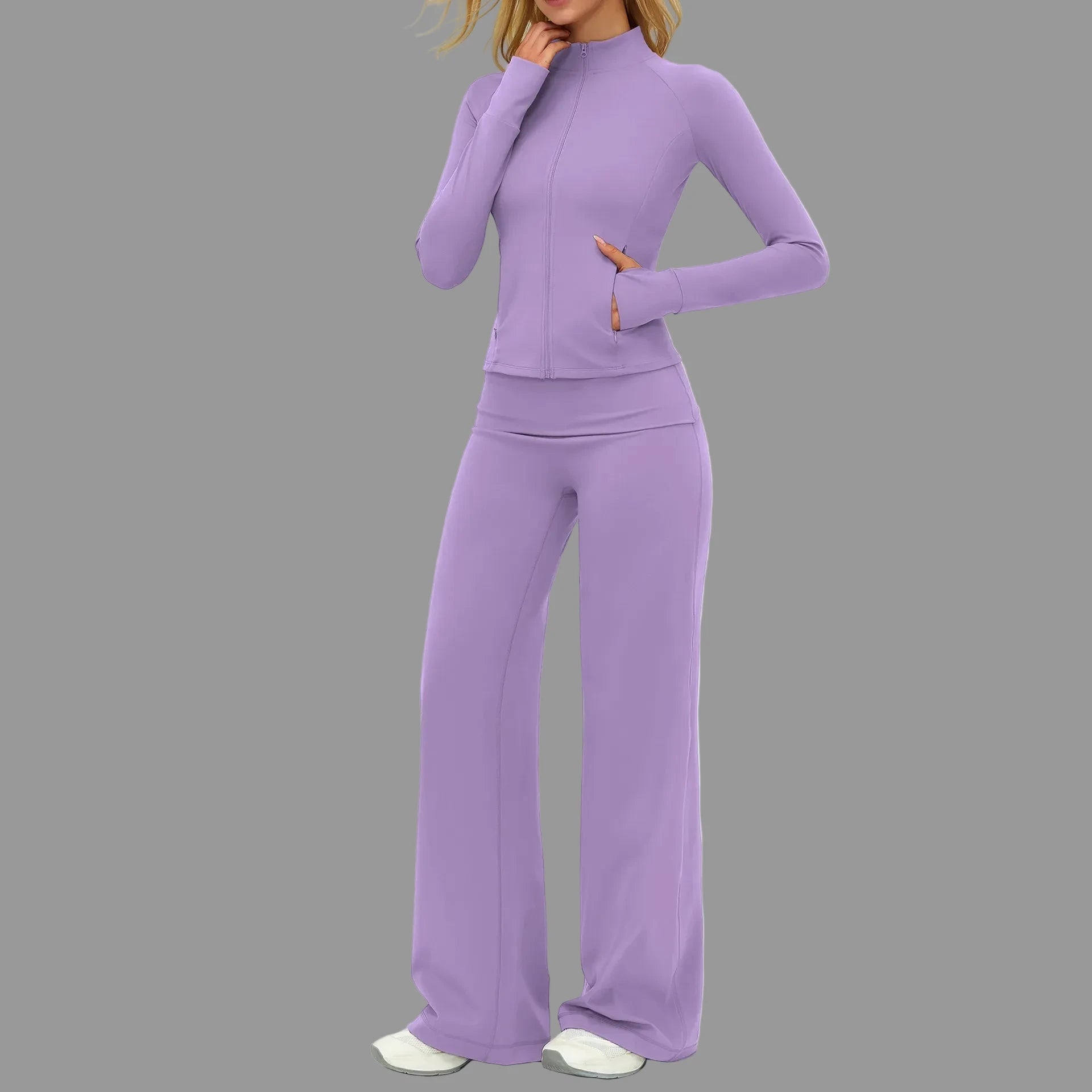 Ensemble de survêtement Violet Lilas PILATIV