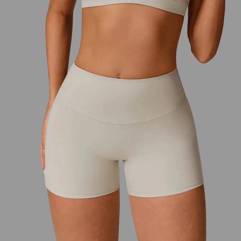 Short de sport Beige PILATIV