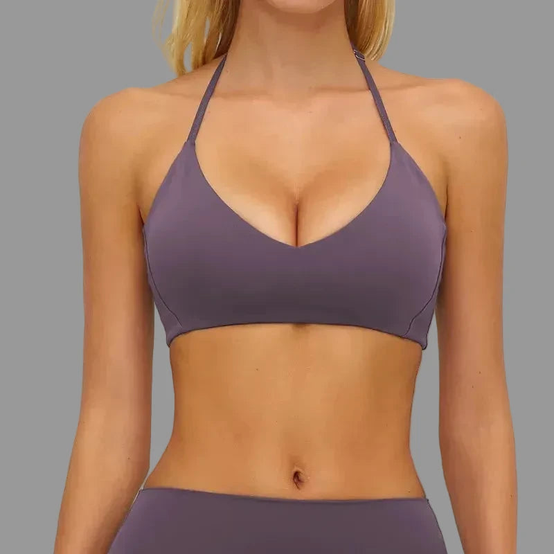 Brassière pour femmes Violet Eggplant PILATIV