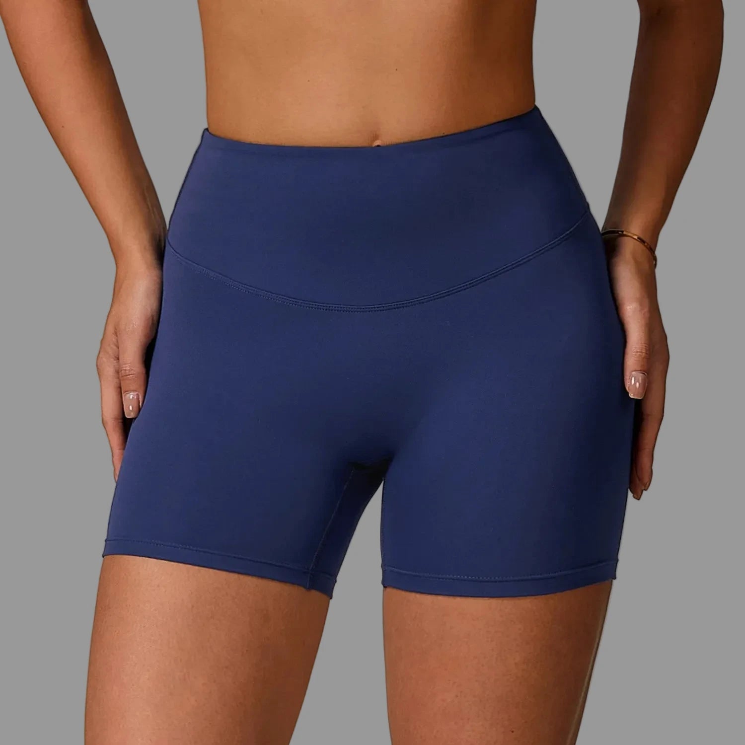 Short de sport Bleu PILATIV