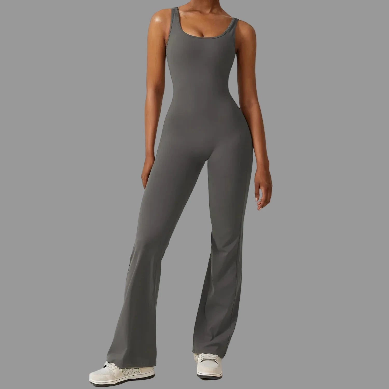 Combinaison en Nylon Gris PILATIV
