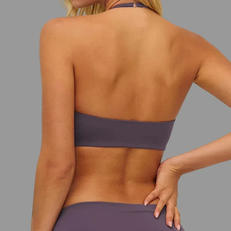 Brassière pour femmes Violet Eggplant PILATIV
