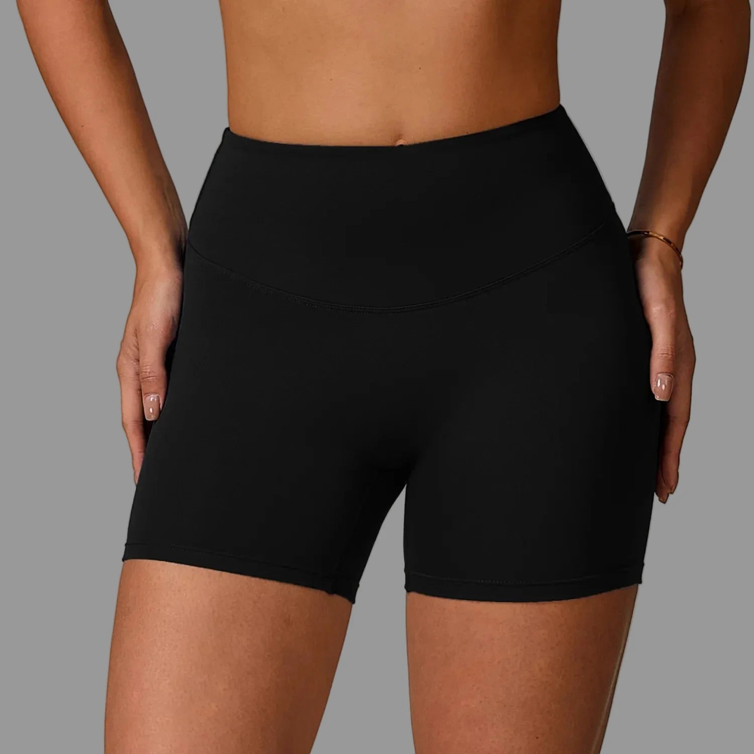 Short de sport Noir PILATIV