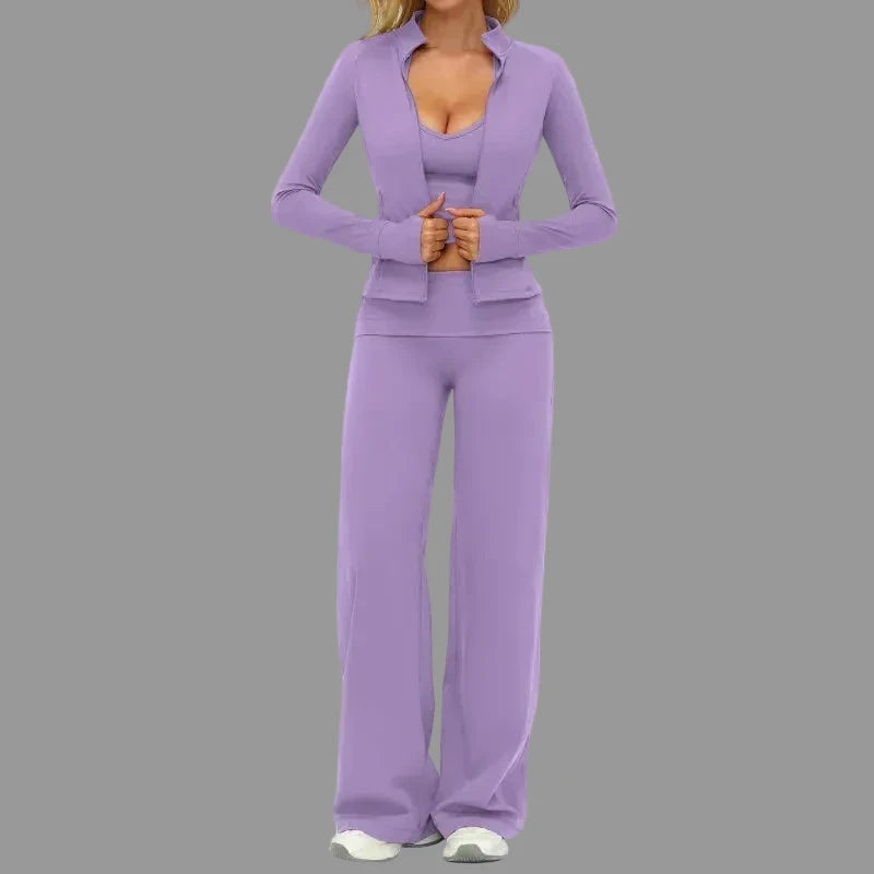 Ensemble de survêtement Violet Lilas PILATIV